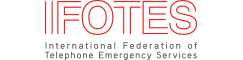 IFOTES International Federation of Telephone Emergency Services Mezinárodní federace telefonních tísňových služeb